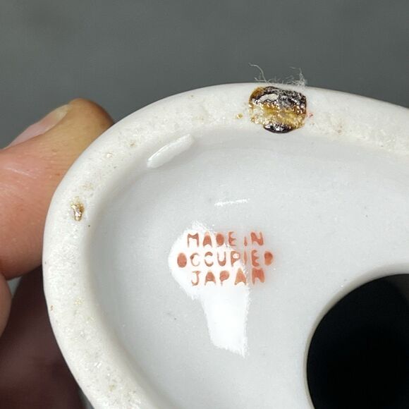 Vintage 10" Figurine Colonial Lady Made in Occupied Japan Porcelain - Picture 6 of 9